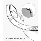 Husa de protectie Vivimall, TPU, pentru Apple iPhone 13 Pro Max 6.7 inch, Antisoc, Protectie colturi, Rezistenta la impact, Transparenta - vivimall.ro