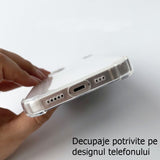 Husa de protectie Vivimall, TPU, pentru Apple iPhone 15 Plus , Antisoc, Protectie colturi, Rezistenta la impact, Transparenta - vivimall.ro