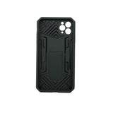 Husa de protectie Flippy compatibila cu Apple iPhone 11 Defender Model 4 cu suport, Negru - vivimall.ro