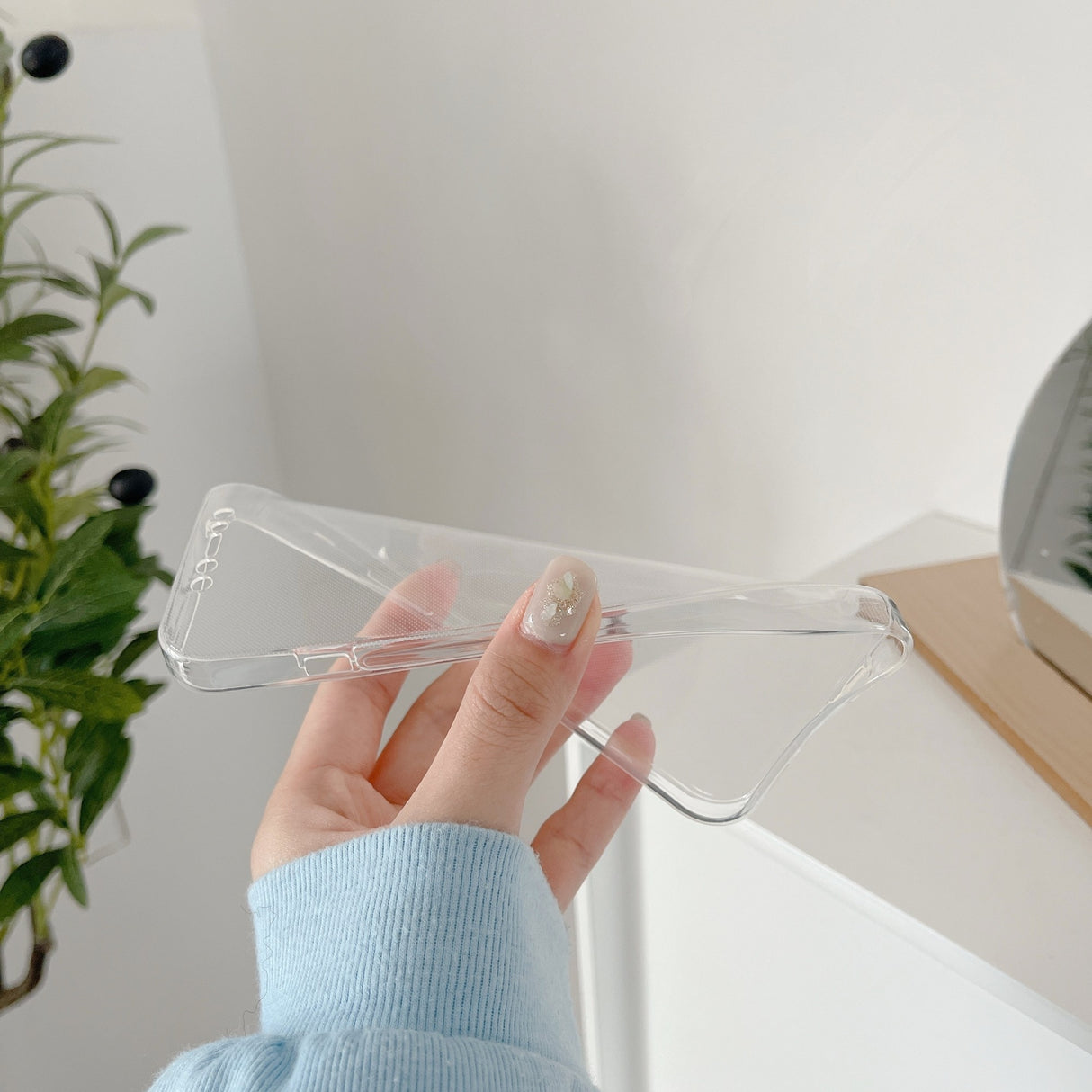 Husa de protectie Flippy compatibila cu Apple iPhone 13 Mini Full Tpu 360 Transparent - vivimall.ro