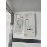 Husa de protectie Vivimall compatibila cu Apple iPhone 15, MagSafe Blister, gaura mare camera, transparenta - vivimall.ro