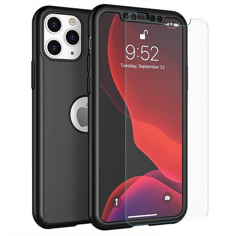 Husa de protectie Flippy compatibila cu Huawei Mate 10 Lite Full Cover 360 Negru + Folie de protectie - vivimall.ro