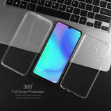 Husa de protectie Flippy® compatibila cu Huawei P30 Lite Full Tpu 360 Transparent - vivimall.ro