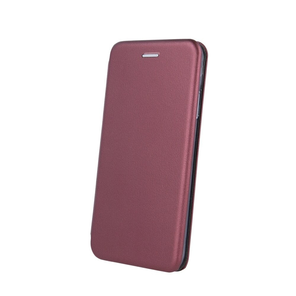 Husa de protectie Flippy compatibila cu Huawei P30 Lite Magnet Book Case Bordeaux - vivimall.ro