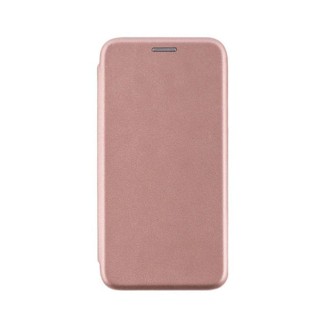 Husa de protectie Flippy compatibila cu Huawei P40 Lite Magnet Book Case Roz-Auriu - vivimall.ro