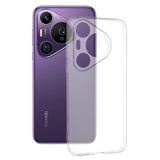 Husa de Protectie, Vivimall, Compatibila cu Huawei Pura 70 Pro, TPU, Transparent - vivimall.ro