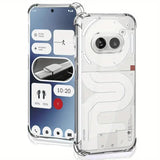 Husa de Protectie, Flippy, Compatibila cu Nothing Phone 2A, TPU Antisoc, Protectie Colturi, 1.5 mm Transparent - vivimall.ro