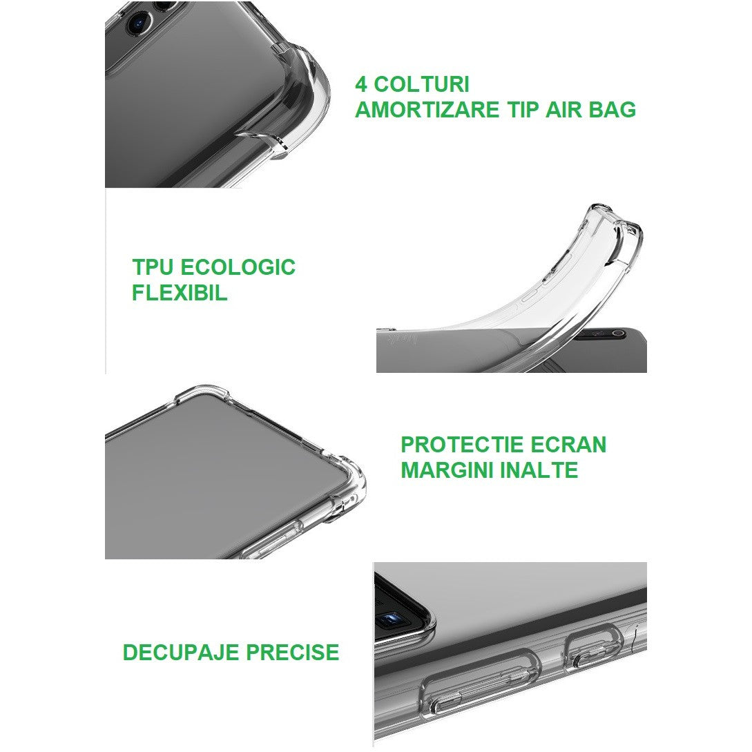 Husa de Protectie, Vivimall, Compatibila cu OnePlus Nord CE3 Lite, TPU Antisoc, Protectie Colturi, 1.5 mm Transparent - vivimall.ro