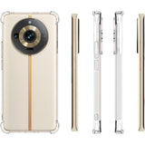 Husa de Protectie, Flippy, Compatibila cu Realme C53, TPU Antisoc, Protectie Colturi, 1.5 mm Transparent - vivimall.ro