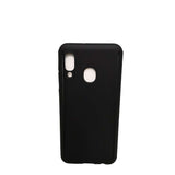 Husa de Protectie, Flippy, pentru Samsung Galaxy A20e, cu Acoperire Completa 360, cu Folie de Protectie, Plastic, Negru - vivimall.ro