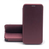 Husa de protectie Flippy compatibila cu Samsung Galaxy A20e Magnet Book Case Bordo - vivimall.ro