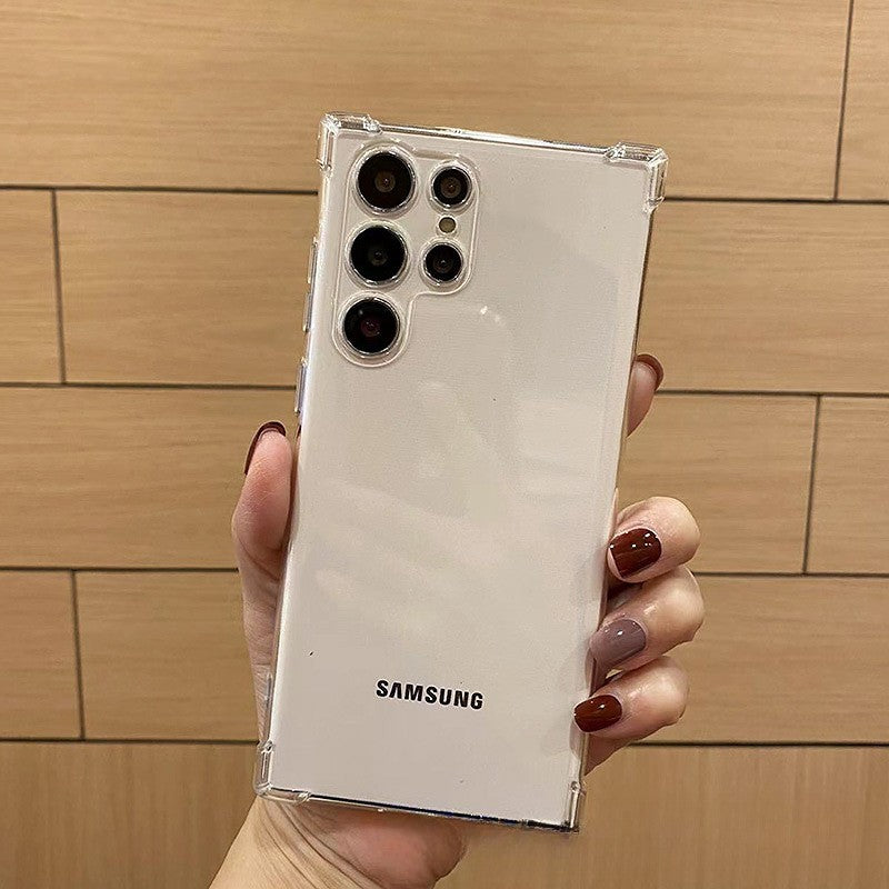 Husa de Protectie, Vivimall, Compatibila cu Samsung Galaxy A35 5G, TPU Antisoc, Protectie Colturi, 1.5 mm Transparent - vivimall.ro