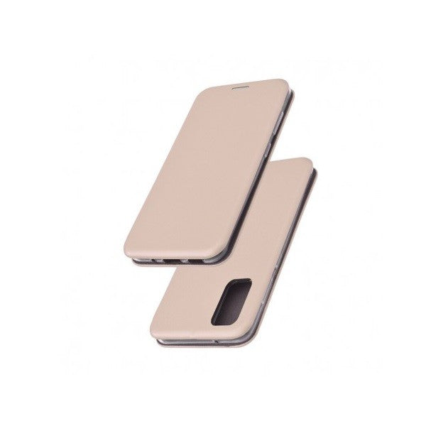 Husa de protectie Flippy compatibila cu Samsung Galaxy A71 Magnet Book Case Auriu - vivimall.ro