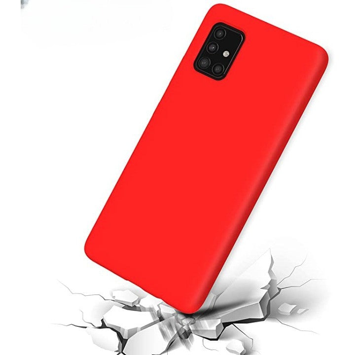 Husa de protectie Flippy compatibila cu Samsung Galaxy S21 5G Matte Tpu Rosu - vivimall.ro