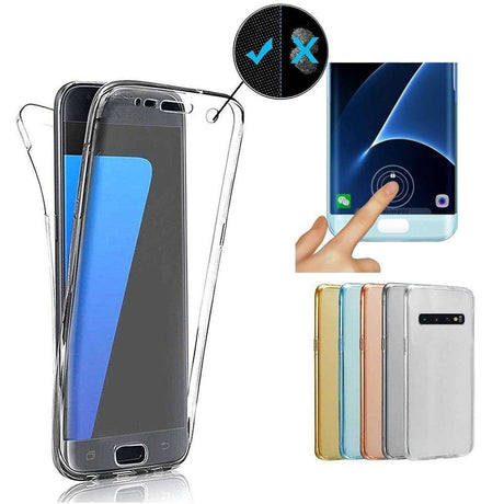 Husa de protectie Flippy® compatibila cu Samsung S10 Plus Full Tpu 360 Transparent - vivimall.ro