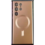 Husa de protectie Flippy, cu incarcare Wireless, Tehnologie Magsafe, pentru  Samsung Galaxy S23 Plus , Rose Gold - vivimall.ro
