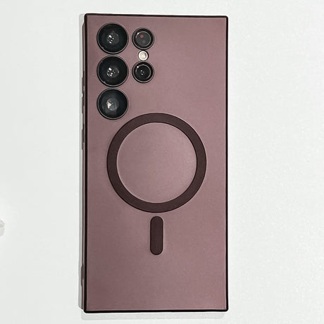 Husa de protectie Flippy, cu incarcare Wireless, Tehnologie Magsafe, pentru  Samsung Galaxy S23 Ultra , Mov - vivimall.ro