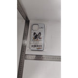 Husa de Protectie, Vivimall, Husa de Protectie pentru iPhone 15 Pro Max, din TPU, Imprimeu Bulldog SOME, Alb - vivimall.ro