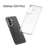 Husa de Protectie, Vivimall, Husa de Protectie pentru Samsung Galaxy S24 Plus, tip Carcasa, subtire din Silicon TPU, 1 mm, Protect Plus, Transparenta - vivimall.ro