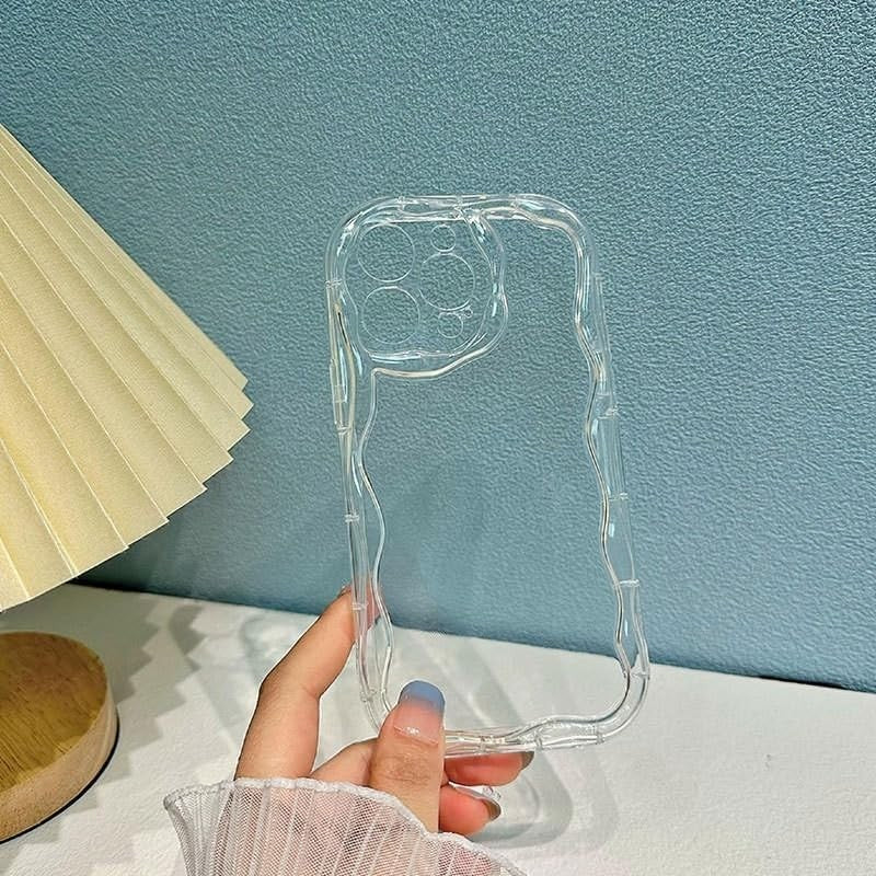 Husa de Protectie, Vivimall, Husa pentru Apple iPhone 14 Pro, Model Atipic din Silicon, Antisoc, Rezistenta la Impact, Protectie Camera, Transparenta - vivimall.ro