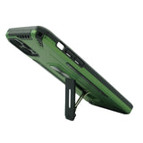 Husa de protectie Flippy pentru Apple iPhone 11 Pro Max Defender Sergeant Brave cu suport, Verde deschis - vivimall.ro