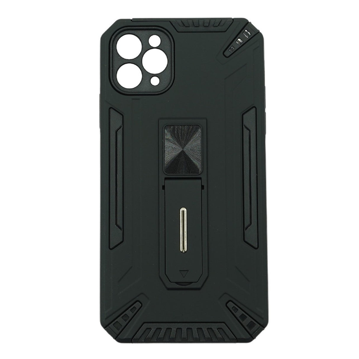 Husa de protectie Flippy pentru Apple iPhone 12 Pro Defender Sergeant Brave cu suport, Negru - vivimall.ro