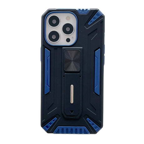 Husa de protectie Flippy pentru Apple iPhone 13 Defender Sergeant Brave cu suport,Albastru - vivimall.ro