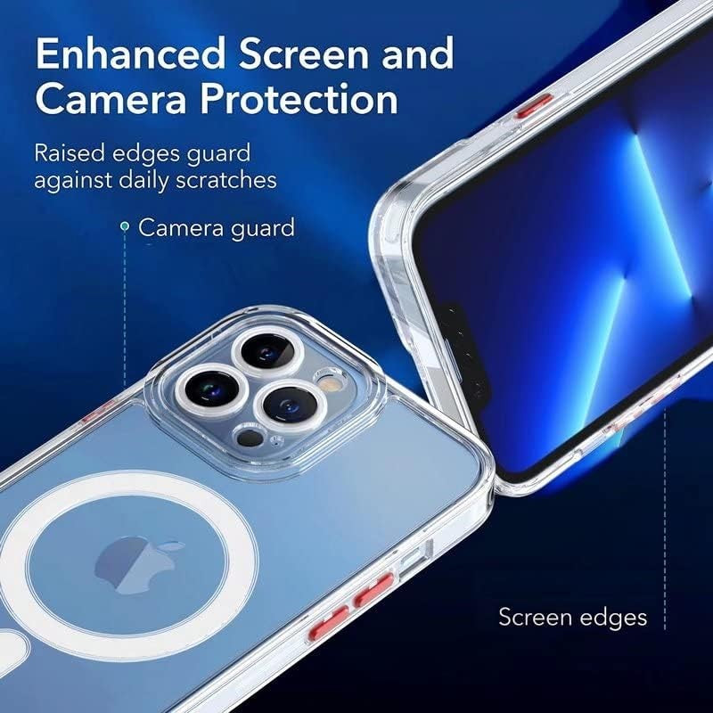 Husa de Protectie TPU, Vivimall, pentru Apple iPhone 16, MagSafe, Antisoc, Rezistenta la Impact, Protectie Camera, Transparent - vivimall.ro