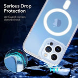 Husa de Protectie, Flippy, pentru Apple iPhone 16 Pro, MagSafe, TPU, Antisoc, Rezistenta la Impact, Protectie Camera, Transparent - vivimall.ro
