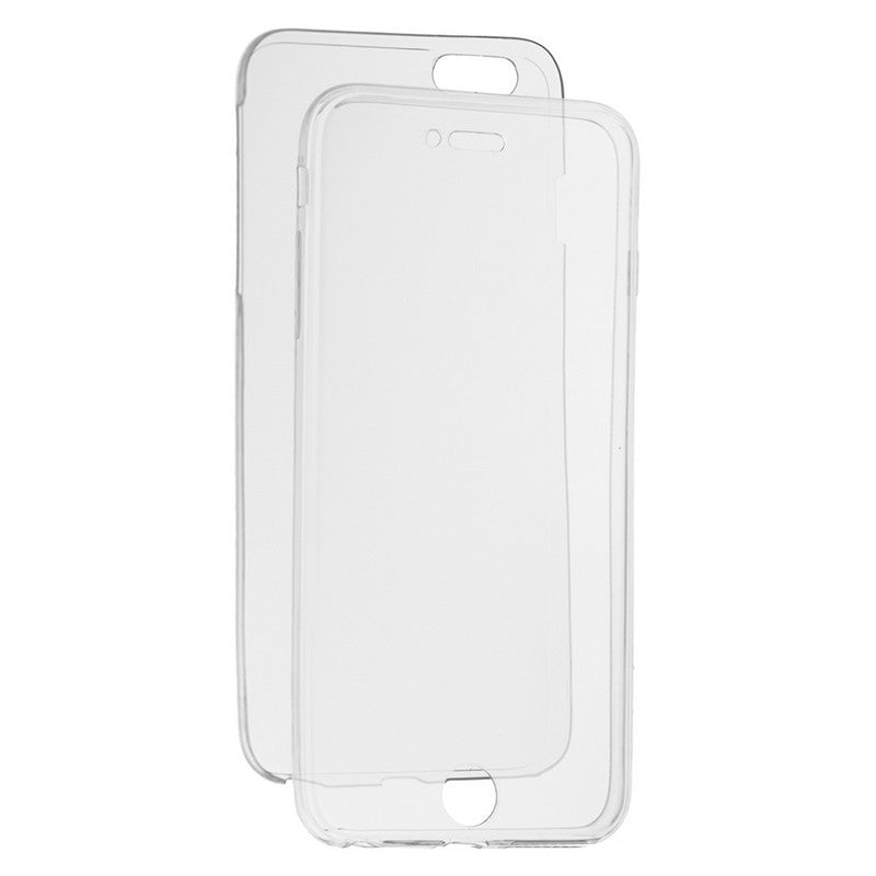 Husa de protectie Flippy® pentru Apple iPhone 6/6S Full Tpu 360 Transparent - vivimall.ro