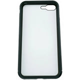 Husa de Protectie, Flippy, pentru Apple iPhone 7, Magnetic 360, Metal, cu Folie Sticla Inclusa, Negru - vivimall.ro