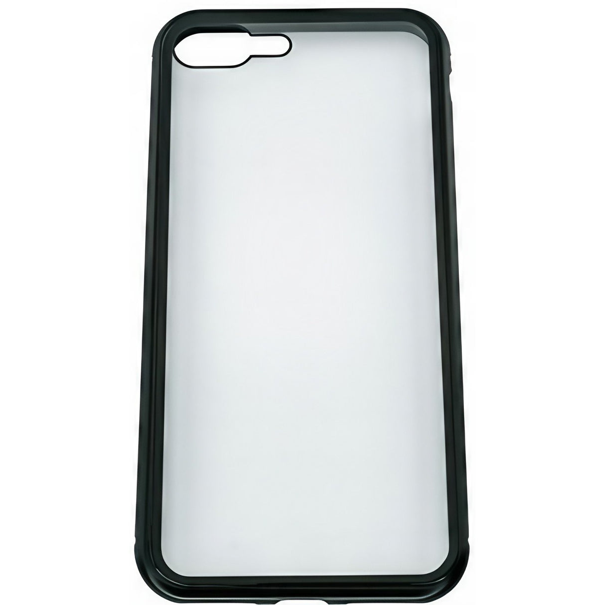 Husa de Protectie, Flippy, pentru Apple iPhone 7 Plus, Magnetic 360, Metal, Negru - vivimall.ro