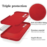 Husa de Protectie, Vivimall, pentru Honor 70, Liquid Silicone, cu Microfibra pe Interior, Protectie Antisoc, Compatibil Incarcare Wireless, Rosu - vivimall.ro