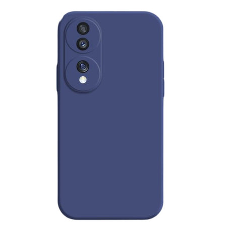Husa de Protectie, Vivimall, pentru Honor 70, Liquid Silicone, cu Microfibra pe Interior, Protectie Antisoc, Compatibil Incarcare Wireless, Albastru - vivimall.ro