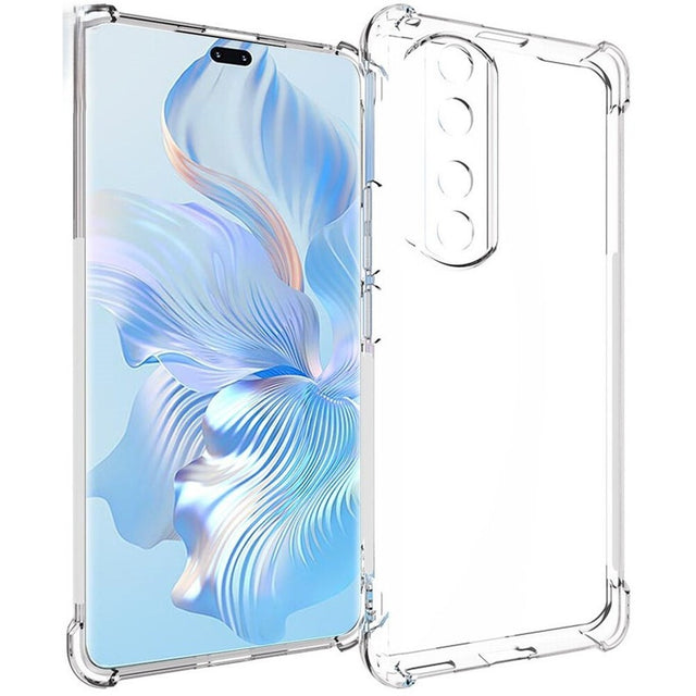 Husa de Protectie, Vivimall, pentru Honor 70, TPU Protect Plus, cu Dust Plug, Transparent - vivimall.ro