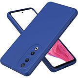 Husa de Protectie, Vivimall, pentru Honor 90, Liquid Silicone, cu Microfibra pe Interior, Protectie Antisoc, Compatibil Incarcare Wireless, Albastru - vivimall.ro