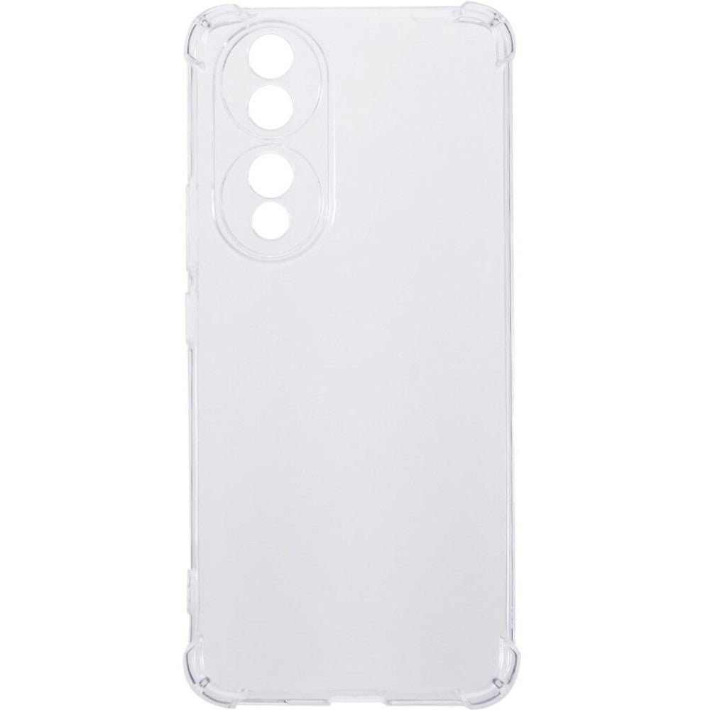 Husa de Protectie, Vivimall, pentru Honor 90 Lite, TPU Protect Plus, cu Dust Plug, Transparent - vivimall.ro