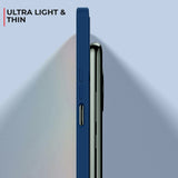 Husa de Protectie, Vivimall, pentru Huawei Pura 70, Liquid Silicone, cu Microfibra pe Interior, Protectie Antisoc, Compatibil Incarcare Wireless, Albastru - vivimall.ro