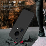 Husa de Protectie, Vivimall, pentru Huawei Pura 70 Pro, Liquid Silicone, cu Microfibra pe Interior, Protectie Antisoc, Compatibil Incarcare Wireless, Negru - vivimall.ro
