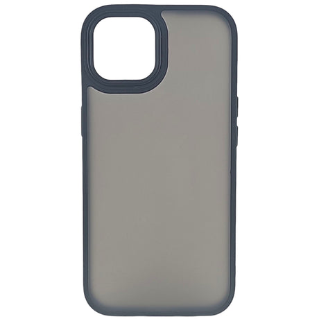 Husa de Protectie, Vivimall, pentru iPhone 15 Plus, Satin Matte, din PC, Negru - vivimall.ro