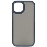 Husa de Protectie, Vivimall, pentru iPhone 15, Satin Matte, din PC, Negru - vivimall.ro