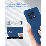 Husa de Protectie, Vivimall, pentru OnePlus 11 5G, Liquid Silicone, cu Microfibra pe Interior, Protectie Antisoc, Compatibil Incarcare Wireless, Albastru - vivimall.ro