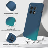 Husa de Protectie, Vivimall, pentru OnePlus 12 5G, Liquid Silicone, cu Microfibra pe Interior, Protectie Antisoc, Compatibil Incarcare Wireless, Albastru - vivimall.ro