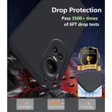 Husa de Protectie, Vivimall, pentru Oppo Reno 10 Pro 5G, Liquid Silicone, cu Microfibra pe Interior, Protectie Antisoc, Compatibil Incarcare Wireless, Negru - vivimall.ro