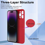Husa de Protectie, Vivimall, pentru Oppo Reno 11 F, Liquid Silicone, cu Microfibra pe Interior, Protectie Antisoc, Compatibil Incarcare Wireless, Rosu - vivimall.ro