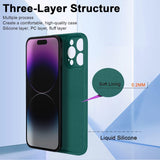 Husa de Protectie, Vivimall, pentru Oppo Reno 11 F, Liquid Silicone, cu Microfibra pe Interior, Protectie Antisoc, Compatibil Incarcare Wireless, Verde - vivimall.ro