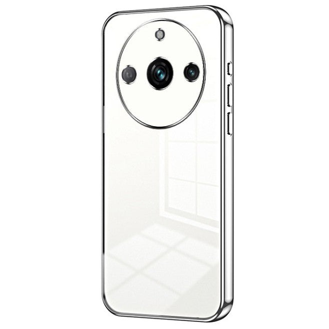 Husa de Protectie, Vivimall, pentru Realme 11 Pro, TPU Protect Plus, cu Dust Plug, Transparent - vivimall.ro