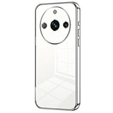 Husa de Protectie, Vivimall, pentru Realme 11 Pro, TPU Protect Plus, cu Dust Plug, Transparent - vivimall.ro