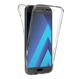Husa de protectie Flippy® pentru Samsung A7 2017 Full Tpu 360 V2 Transparent - vivimall.ro