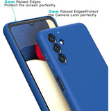 Husa de Protectie, Vivimall, pentru Samsung Galaxy S23 FE, Liquid Silicone, cu Microfibra pe Interior, Protectie Antisoc, Compatibil Incarcare Wireless, Albastru - vivimall.ro